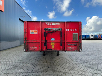 Platós félpótkocsi KEL-BERG HEAVY-DUTY MEGA PLATFORM, 1x 40FT / 2x 20FT HECKBÜNDIG, SAF + SCHEIBEBREMSEN, NL Auflieger: 5 kép.