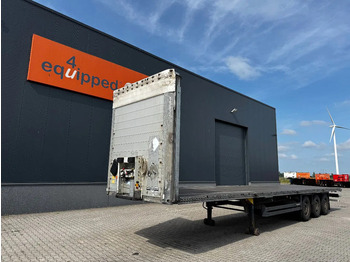 Platós félpótkocsi Schmitz Cargobull Scheibebremsen, galvanisiert, Rungtasschen, NL-Auflieger: 2 kép.