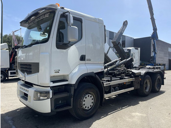 Horgos rakodó teherautó Renault Lander 450 DXI EURO 5 - 6x4 - 20T PALLIFT HAAKSYSTEEM / ABROLLKIPPER / GANCHO / PORTE CONTAINER - BLATT / AP ACHSEN - BE TRUCK: 3 kép.
