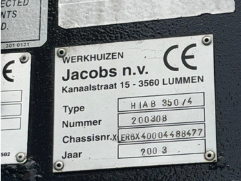 Darus autó Scania 164L-480 V8 6x4 + CRANE HIAB 350-4 + JIB 90-4 - *TOP CONDITION* - ROTATOR - RADIO - RETARDER - STEEL SPRING / HUB REDUCTION - BE TRUCK: 5 kép. Darus autó Scania 164L-480 V8 6x4 + CRANE HIAB 350-4 + JIB 90-4 - *TOP CONDITION* - ROTATOR - RADIO - RETARDER - STEEL SPRING / HUB REDUCTION - BE TRUCK: 5 kép.