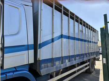 Állatszállító teherautó Scania P310 4x2 ANIMAL TRANSPORT - ALU BOX 7m - MANUAL - AIR SUSPENSION - A/C - BELGIAN TRUCK: 5 kép.