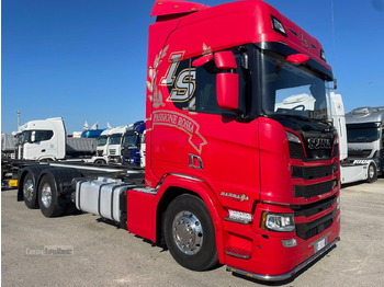 Cserefelépítményes teherautó SCANIA R 450