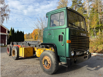 Cserefelépítményes teherautó SCANIA 141