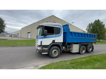 Billenőplatós teherautó Scania P124-400 Scania P124 - 400 3 zijden kipper: 2 kép.