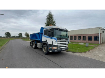 Billenőplatós teherautó SCANIA P124
