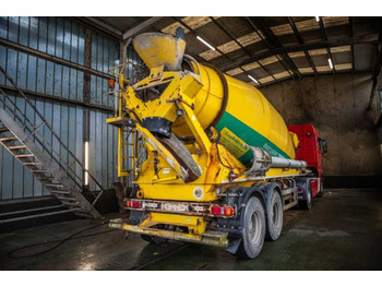 Betonkeverő félpótkocsi DE BUF BETON MIXER/MALAXEUR/MISCHER 12M3: 3 kép.