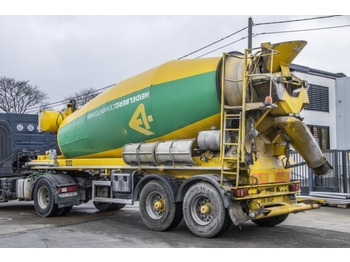 Betonkeverő félpótkocsi DE BUF BETON MIXER/MALAXEUR/MISCHER-12M3: 4 kép.