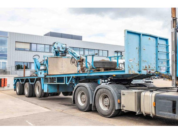 Platós félpótkocsi Kennis KRAAN/CRANE/GRUE/KRAN - KENNIS 14 TON/M: 4 kép. Platós félpótkocsi Kennis KRAAN/CRANE/GRUE/KRAN - KENNIS 14 TON/M: 4 kép.