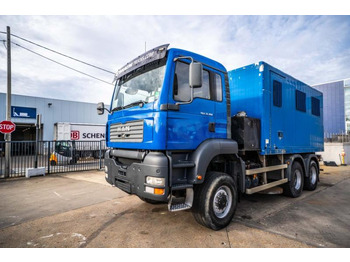 Dobozos felépítményű teherautó MAN TGA