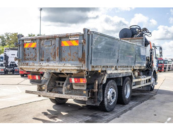 Billenőplatós teherautó, Darus autó Mercedes AXOR 2533 L - HIAB 244 E-4 HIPRO: 4 kép.