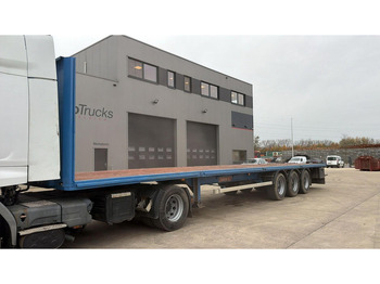 Platós félpótkocsi CODER