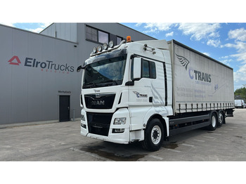 Ponyvás teherautó MAN TGX 26.400
