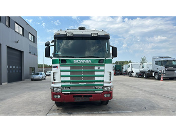 Nyergesvontató Scania 124 - 400 (POMPE MANUELLE / MANUAL PUMP / 6X2 / BOITE MANUELLE / MANUAL GEARBOX): 2 kép.