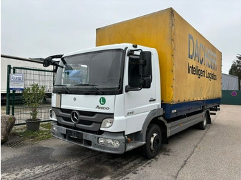 Ponyvás teherautó MERCEDES-BENZ Atego 818