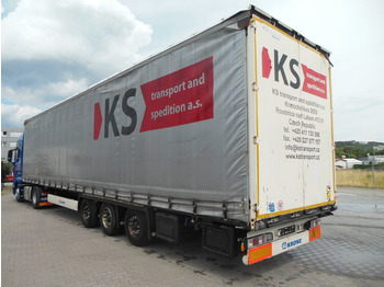 Ponyvás félpótkocsi Krone SD MEGA LINER, LOWDECK: 2 kép.