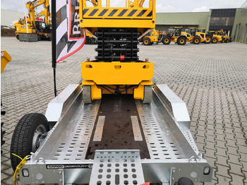 Gépszállító utánfutó Brian James Digger Plant 543-2813-27 280x130cm Schaufelablage Rampen Reserverad 2700kg Aktion: 3 kép.