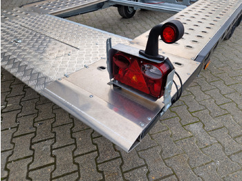 Gépszállító utánfutó Cartrailer Merkur 3000 460x203cm blackline easyload ankippbar Seilwinde 100km/H 10" 3000kg: 4 kép.