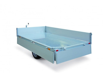 Új Pótkocsi billenőplatós Humbaur HUK 182715 Heckkipper 1,8 t. 2680 x 1500 x 300mm: 2 kép.
