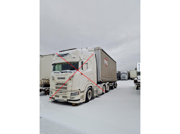 Ponyvás félpótkocsi Dennison E24CS Link Trailer: 5 kép.