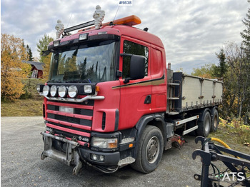 Billenőplatós teherautó SCANIA R164