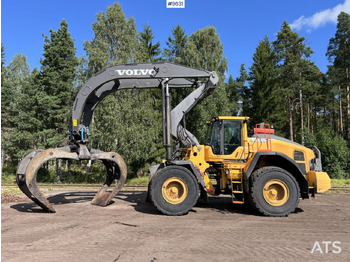 Gumikerekes homlokrakodó VOLVO L180H