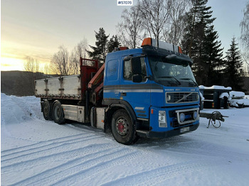 Darus autó Volvo FM 400 6*2 Crane Truck with tiltable flatbed Palfinger PK16502: 3 kép.