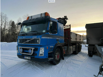 Darus autó Volvo FM 400 6*2 Crane Truck with tiltable flatbed Palfinger PK16502: 2 kép.