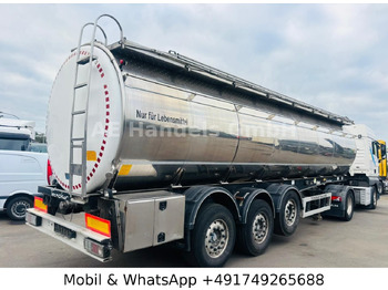 Tartályos félpótkocsi a következők szállításához tej Tecnokar / Grapar CG 2.01/S *31m³/3xKammer/Alcoa: 5 kép.