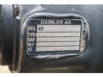 Hátsó tengely - Teherautó Mercedes-Benz HL2/30C-5.6 40/11: 5 kép. Hátsó tengely - Teherautó Mercedes-Benz HL2/30C-5.6 40/11: 5 kép.