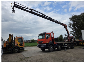 Platós teherautó RENAULT Kerax 430