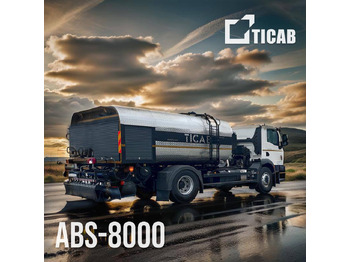 Új Betonpumpa TICAB Asphalt Distributor, 8000 L, Аutonomous Asphalt Sprayer, Manufacturer: 3 kép.
