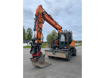 Gumikerekes kotró DOOSAN DX165W