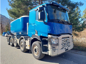 Billenőplatós teherautó Renault C520 10x4, E6, Moser Silo Kipper 19m³: 4 kép.