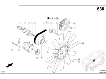 Ventilátor CLAAS