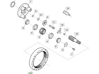 Erőátvitel JOHN DEERE