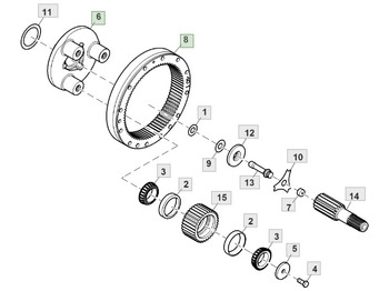Erőátvitel JOHN DEERE