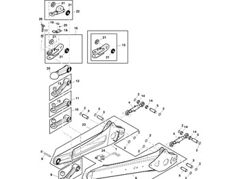 Keret/ Alváz JOHN DEERE