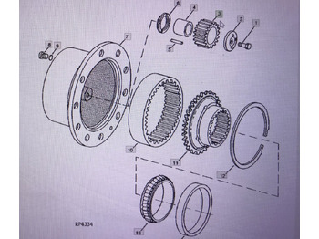 Erőátvitel JOHN DEERE