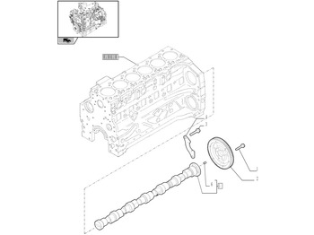 Motor és alkatrészek NEW HOLLAND