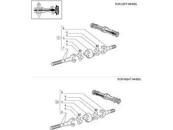 Féltengely NEW HOLLAND
