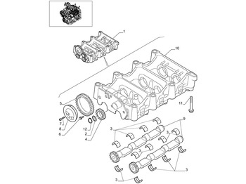 Motor és alkatrészek NEW HOLLAND