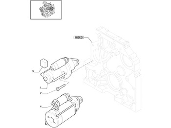Indítómotor NEW HOLLAND