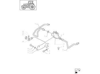 Hidraulikus szelep NEW HOLLAND