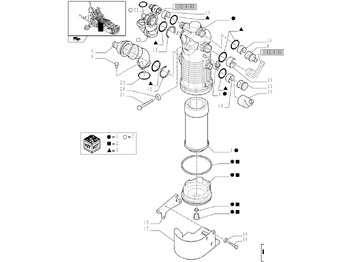 Hidraulikaszűrő NEW HOLLAND