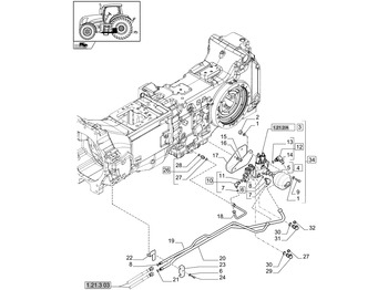 Hidraulikus szelep NEW HOLLAND
