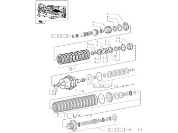 Kuplung és alkatrészek NEW HOLLAND