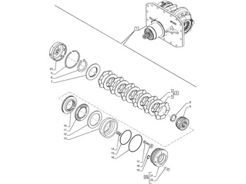 Kuplung és alkatrészek NEW HOLLAND