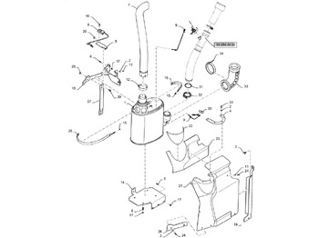 Hangtompító NEW HOLLAND