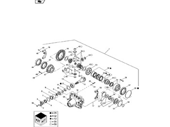 Kuplung és alkatrészek NEW HOLLAND
