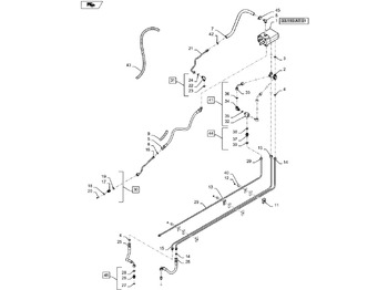 Fékszelep NEW HOLLAND